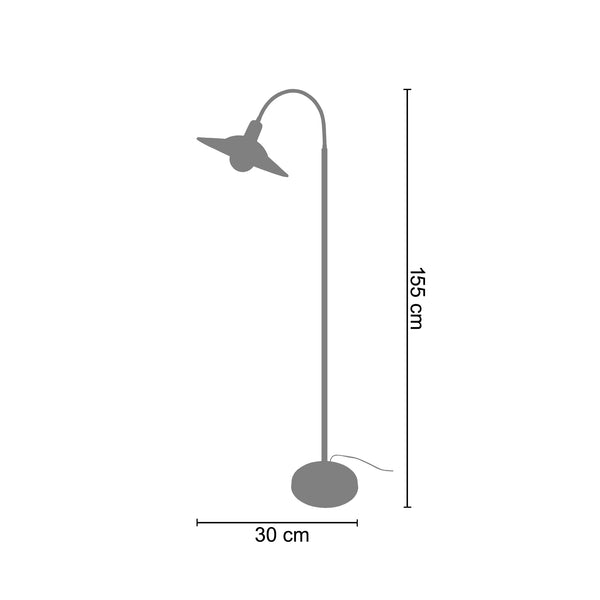 Lampadaire LODGE 30cm - 1 Lumière