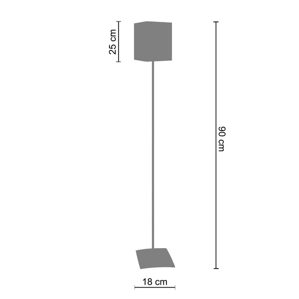 <transcy>Candeeiro Pé Alto ETOILE  18cm - 1 Luz </transcy>