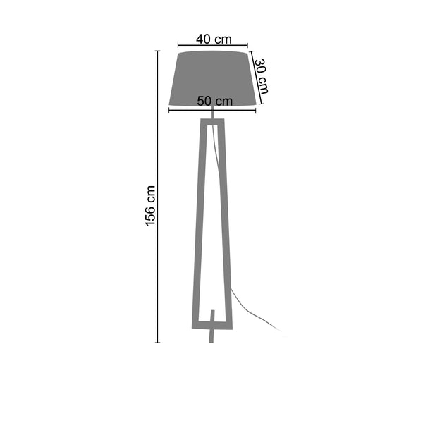 Lampadaire VILI 156 cm - 1 Lumière