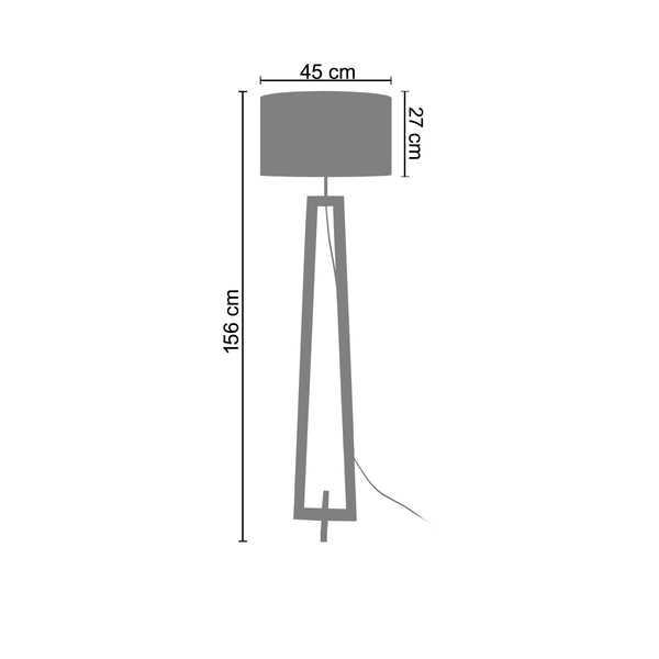 Lampadaire VILI  156 cm - 1 Lumière