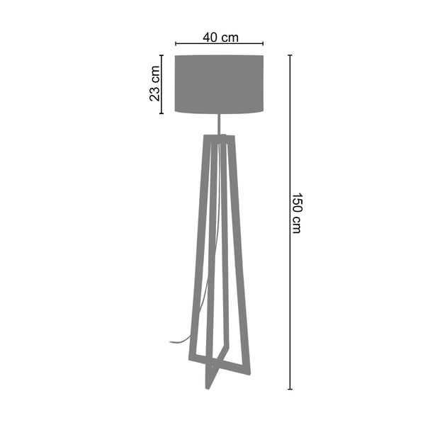 Lampadaire LOT 150 cm - 1 Lumière