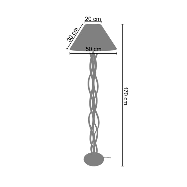 Lampadaire ONDAS 170 cm - 1 Lumière