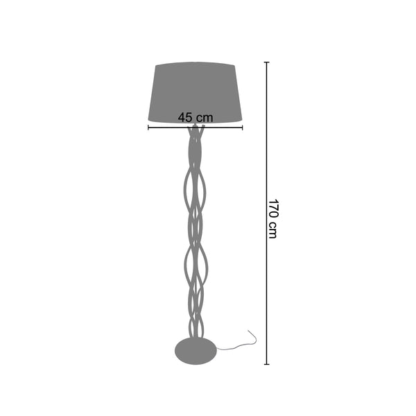 Lampadaire ONDAS 170 cm - 1 Lumière