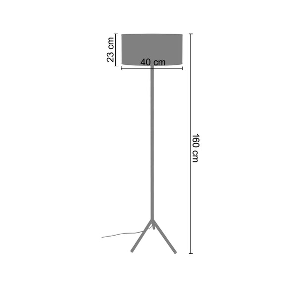 Lampadaire TRIDENT A 40cm - 1 Lumiére