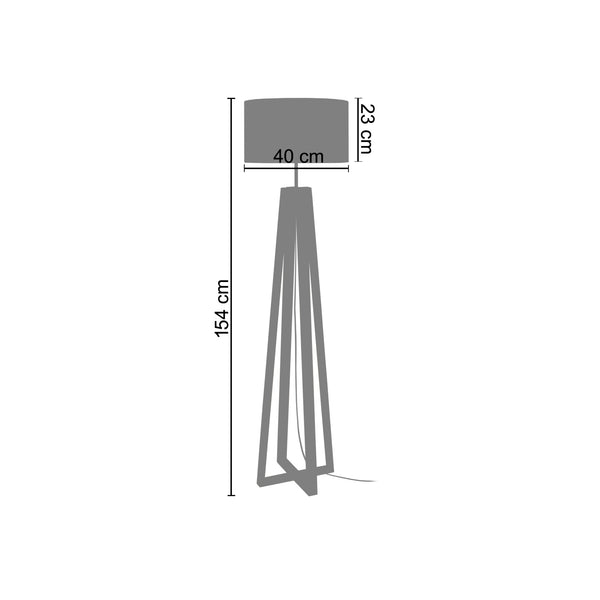 Lampadaire LINKOPING 40cm - 1 Lumière