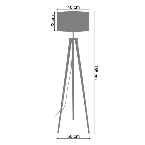 Lampadaire ARHUS 40cm - 1 Lumière