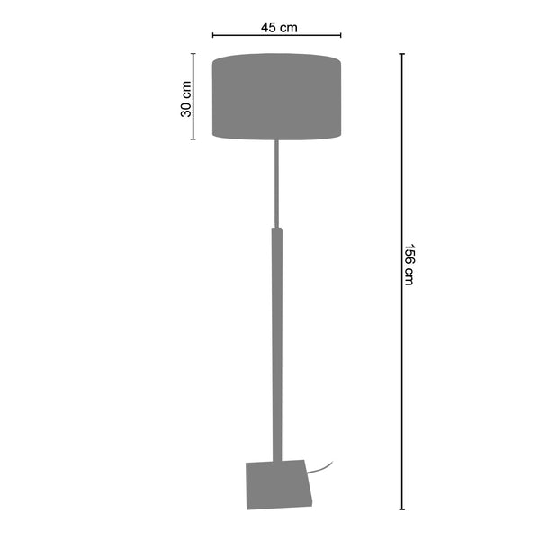 Lampadaire HOD 156 cm - 1 Lumière