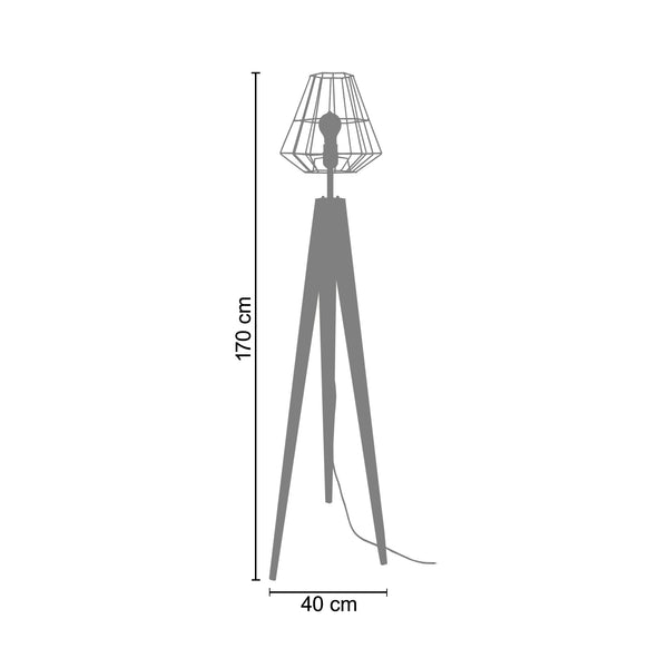 Lampadaire TRIBERG 40cm - 1 Lumière