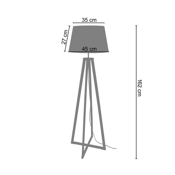 Lampadaire SKARA 45cm - 1 Lumière