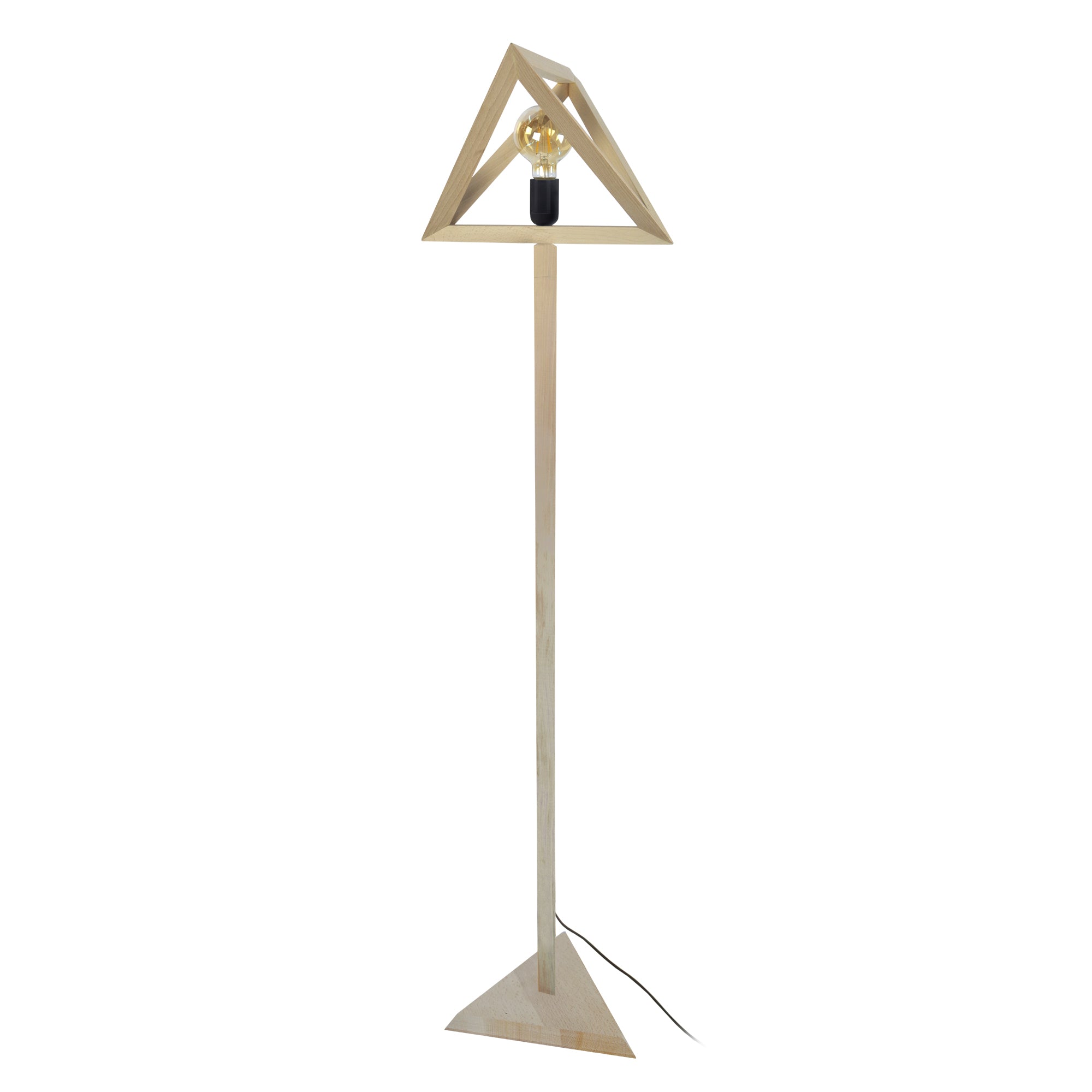 Lampadaire TÉTRAÈDRE C 35cm - 1 Lumière