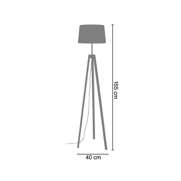 <tc>Candeeiro Pé Alto VIBORG A  35cm - 1 Luz  </tc>