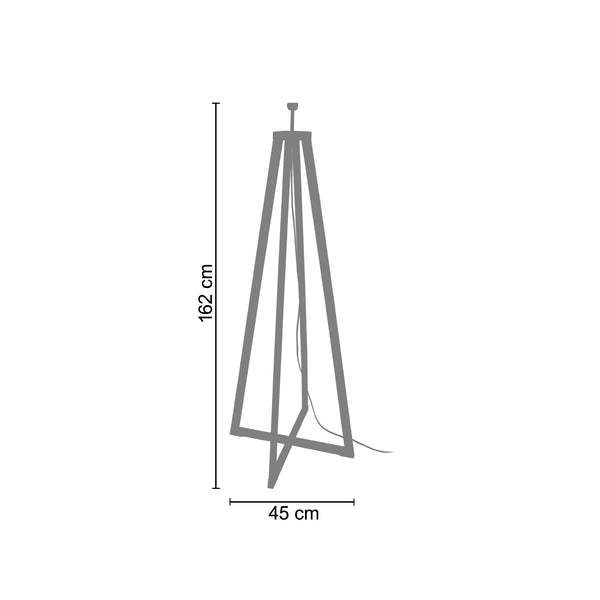 <tc>Candeeiro de pé alto SKARA 45cm - 1 luz</tc>