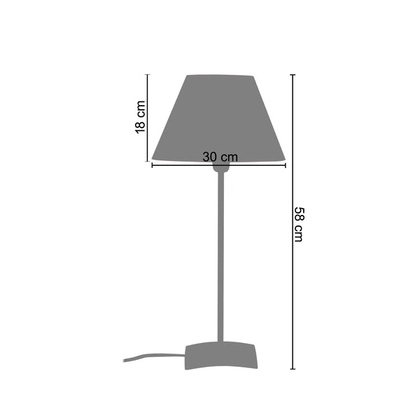 Lampe a poser ALFENA 30cm - 1 Lumière