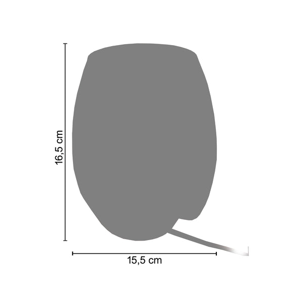 <transcy>Candeeiro de Mesa CHAMPIGNON  15,5cm - 1 Luz </transcy>