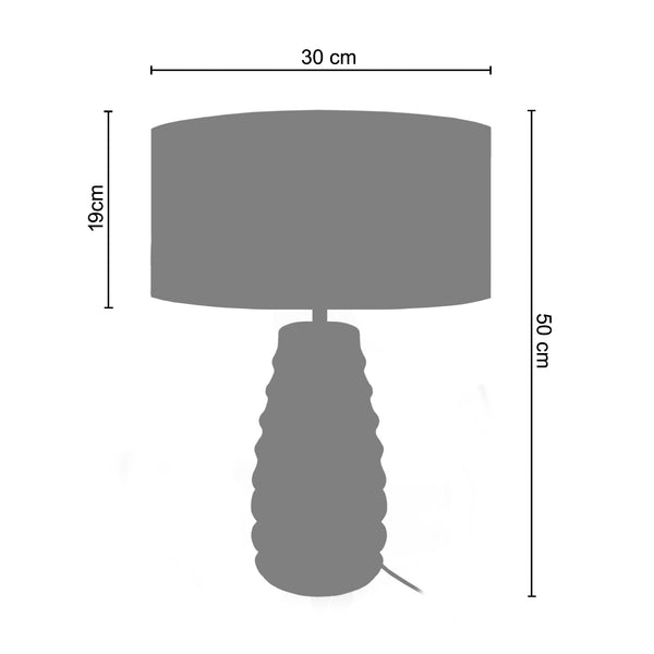 <tc>Candeeiro de Mesa SYMPHONIE  30cm - 1 Luz   </tc>