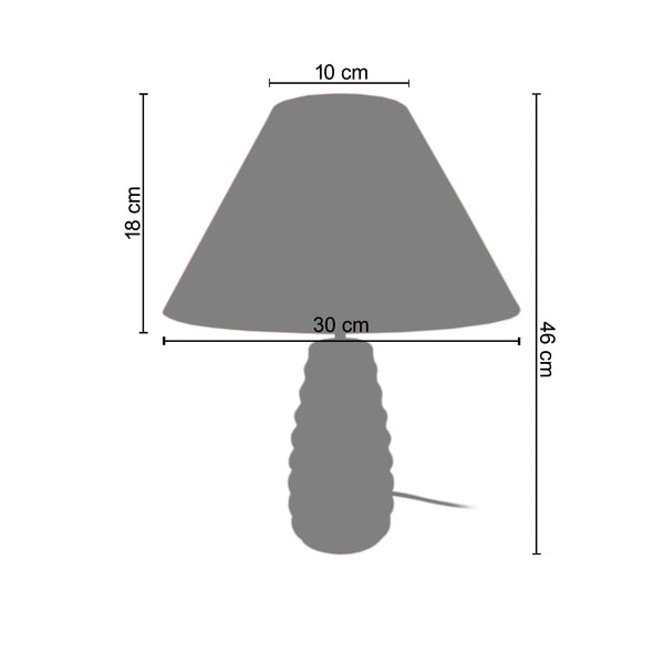 <tc>Candeeiro de Mesa SYMPHONIE  30cm - 1 Luz  </tc>