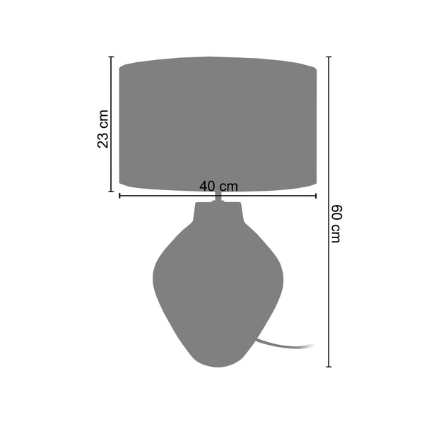 <transcy>Candeeiro de Mesa VASE  30cm - 1 Luz </transcy>