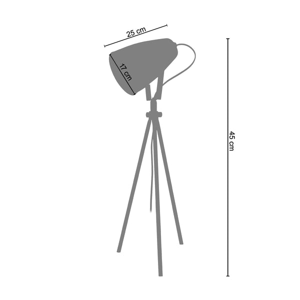 <tc>Candeeiro de Mesa LARSEN  40cm - 1 Luz </tc>