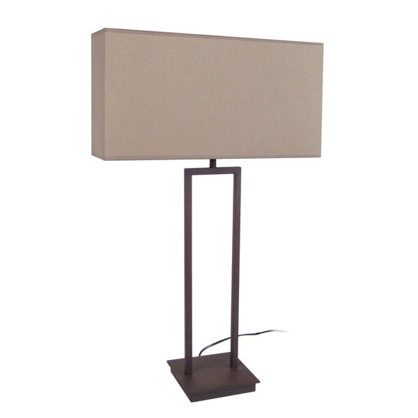 <transcy>Candeeiro de Mesa COLLO QUADRATTO  40cm - 1 Luz </transcy>