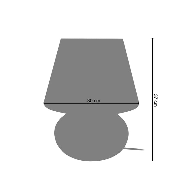 <transcy>Candeeiro de Mesa GRAND CHAMPIGNO  30cm - 1 Luz </transcy>