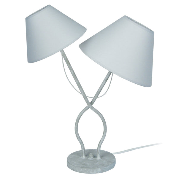 Lampe a poser PROVENÇALE 27cm - 2 Lumières