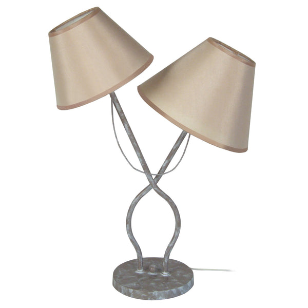 Lampe a poser PROVENÇALE 27cm - 2 Lumières