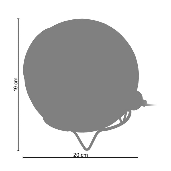 <transcy>Candeeiro de Mesa BOULLEGOSA  20cm - 1 Luz </transcy>