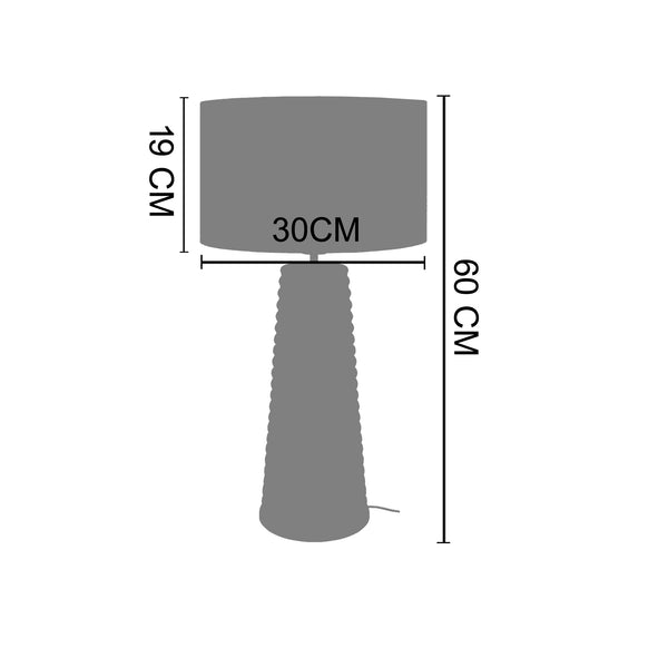 <transcy>Candeeiro de Mesa GARONNE  15cm - 1 Luz </transcy>