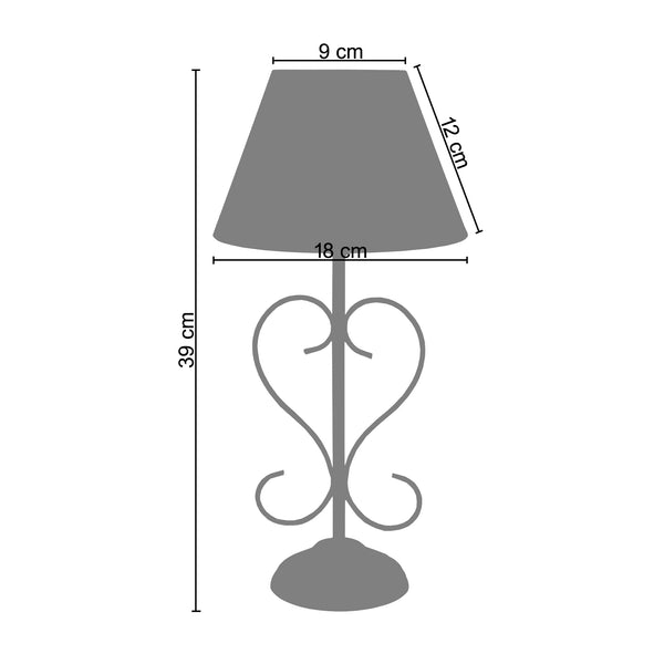 Lampe a poser BELCASTEL 18cm - 1 Lumière