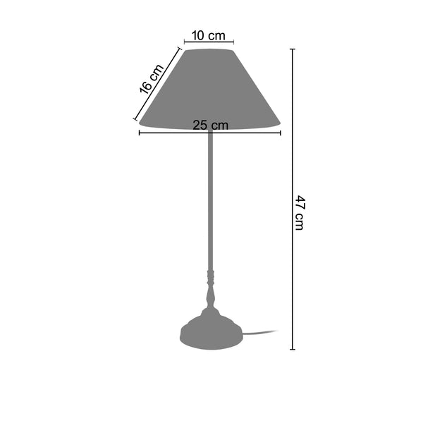 <tc>Candeeiro de Mesa SAINT-GIMMER  30cm - 1 Luz  </tc>