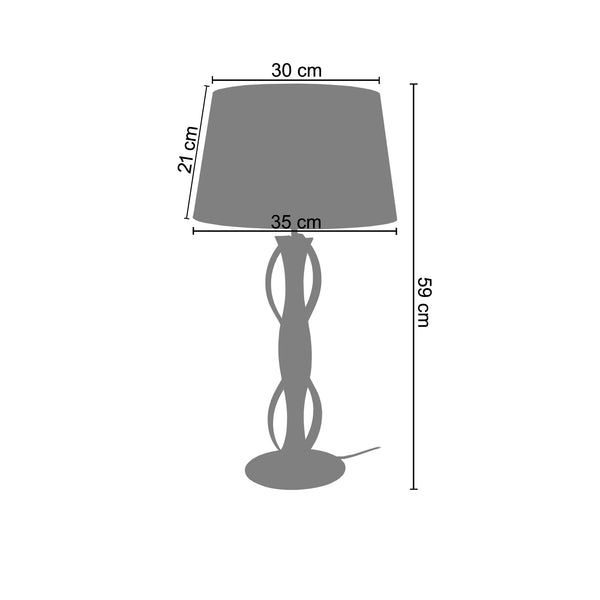 Lampe a poser ONDAS 35cm - 1 Lumière