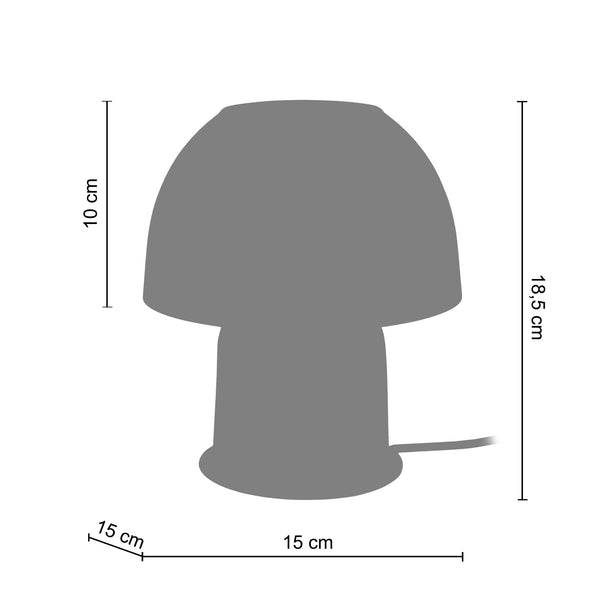 <transcy>Candeeiro de Mesa ELVIRA  15cm - 1 Luz </transcy>