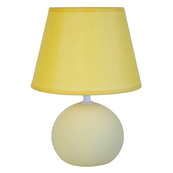 Lampe a poser BOULE BOIS 18cm - 1 Lumière