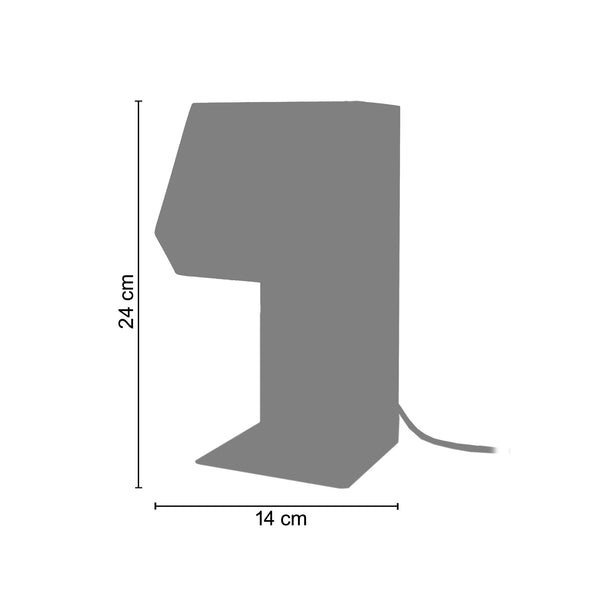 <transcy>Candeeiro de Mesa EUREKA  11cm - 1 Luz </transcy>