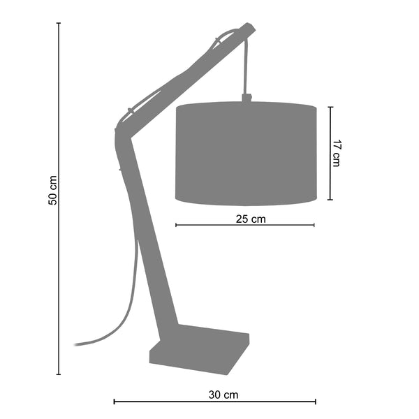 Lampe a poser KRAN CYLINDRE 25cm - 1 Lumière