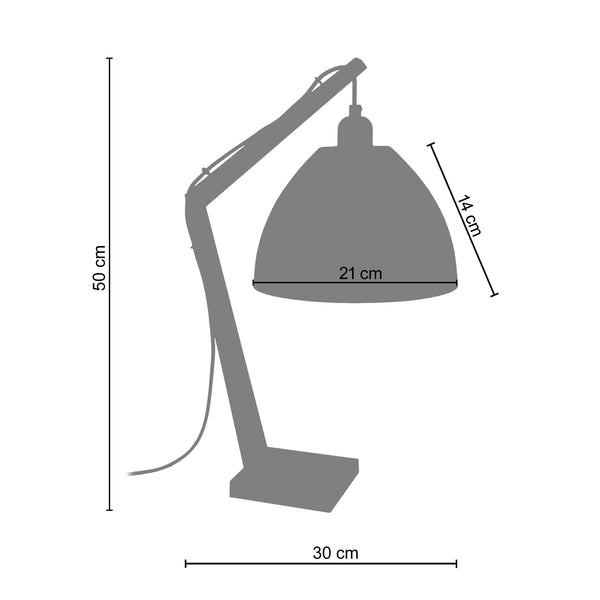 Lampe a poser KRAN CELICA 30cm - 1 Lumière