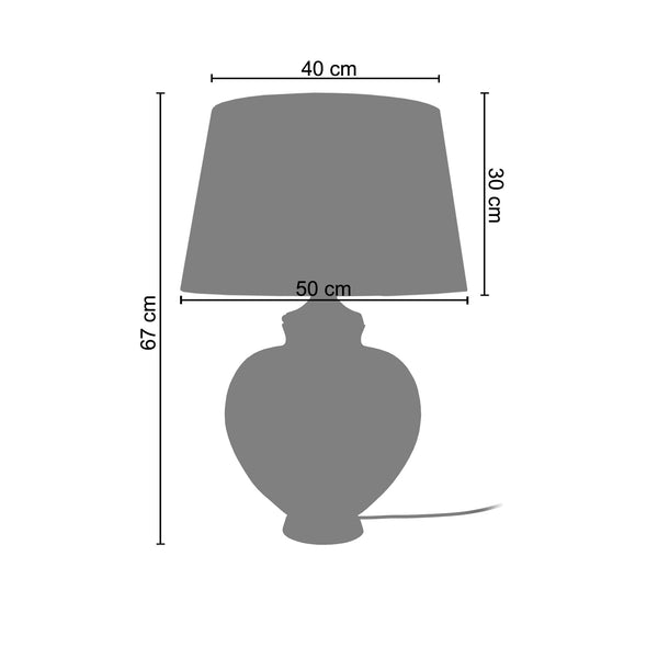 Lampe a poser TACKS 50cm - 1 Lumière