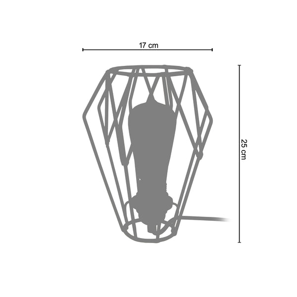 <tc>Candeeiro de Mesa OLYMPIA  17cm - 1 Luz  </tc>