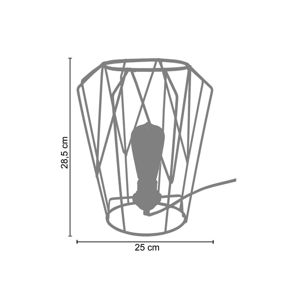 Lampe a poser OLYMPIA 25cm - 1 Lumière