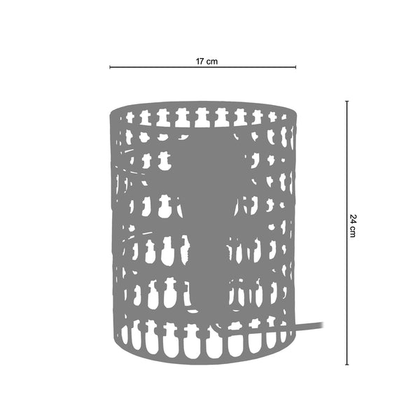 <transcy>Candeeiro de Mesa KATHEDRAL  17cm - 1 Luz </transcy>