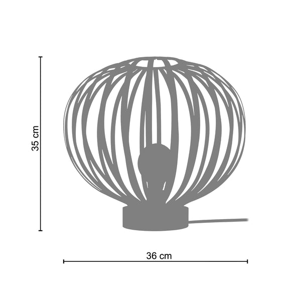 Lampe a poser LAM.DAVOS 36cm - 1 Lumière