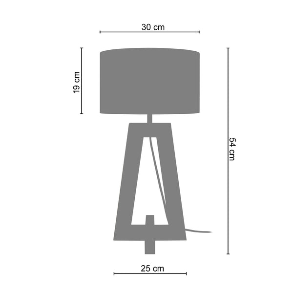 Lampe a poser VILI A 25 cm - 1 Lumière