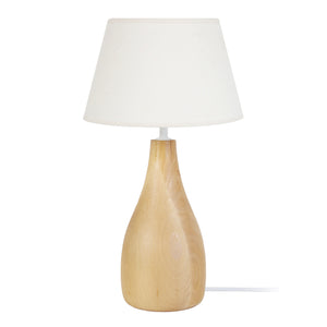 Lampe a poser BOUTEILLE BOIS 22cm - 1 Lumière