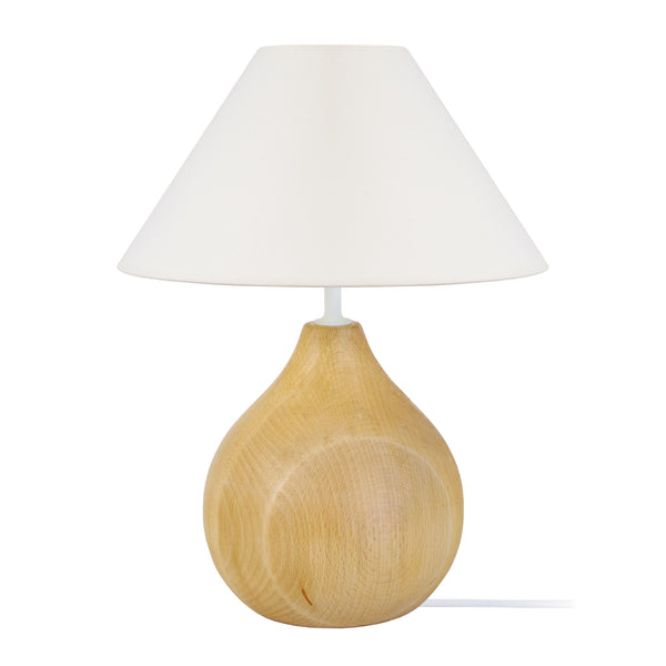 Lampe a poser BOUTEILLE BOIS 22cm - 1 Lumière