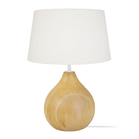 Lampe a poser BOUTEILLE BOIS 20cm - 1 Lumière