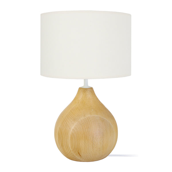 Lampe a poser BOUTEILLE BOIS 30cm - 1 Lumière