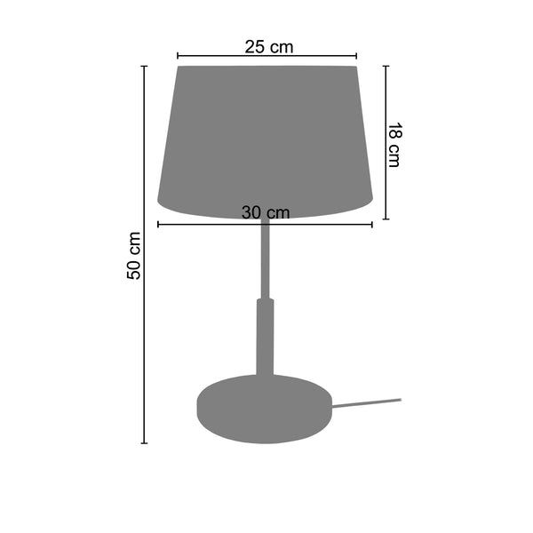 Lampe a poser PISTACHE 30cm - 1 Lumière