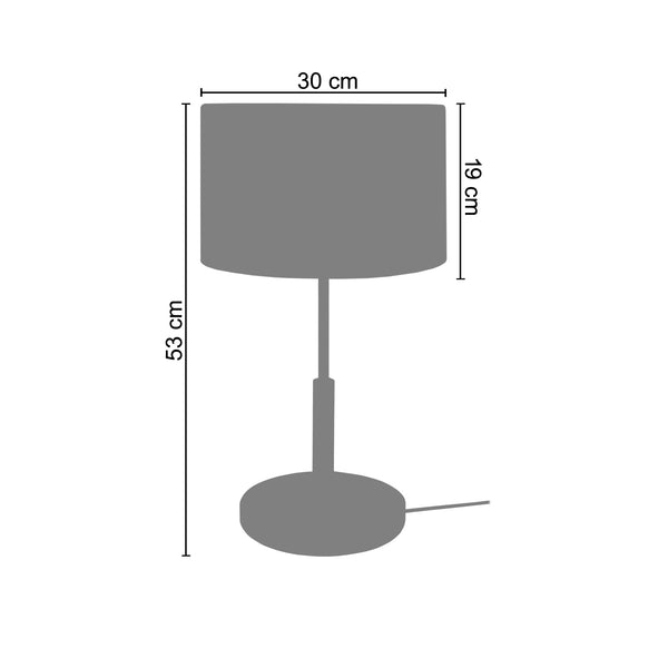 <tc>Candeeiro de mesa PISTACHE 30cm - 1 luz </tc>