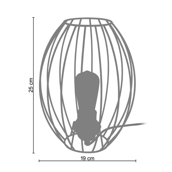 <transcy>Candeeiro de Mesa ASOLO  19cm - 1 Luz </transcy>