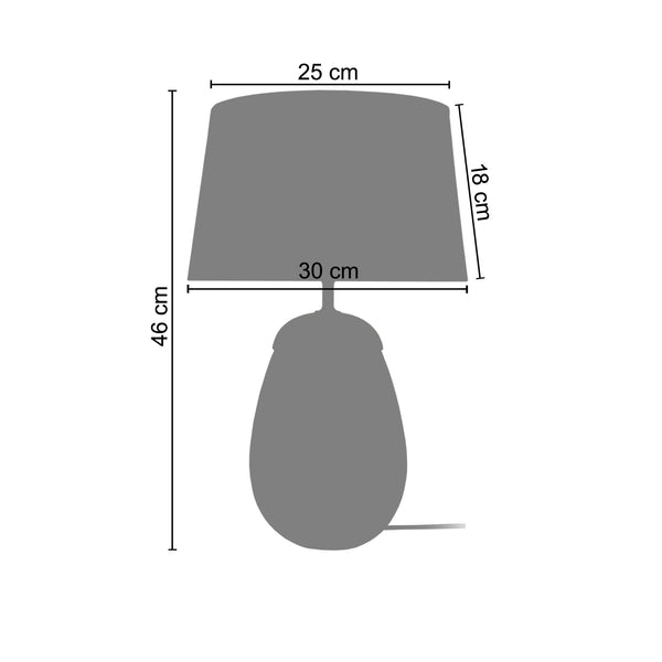 <transcy>Candeeiro de Mesa VASE  30cm - 1 Luz </transcy>